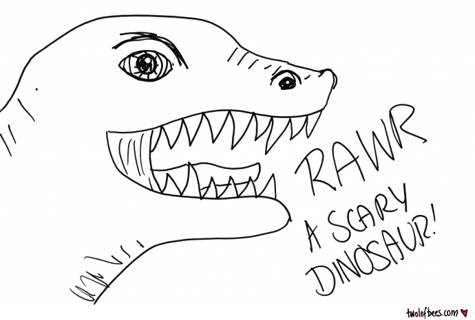 Scary Dinosaur