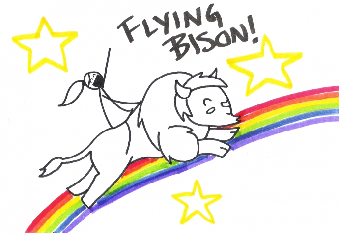 Flying Bison for Elisa