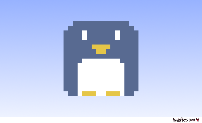 Little Pixel Penguin