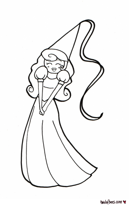 Princess (outline)