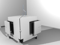 Early Sentry Cube Render