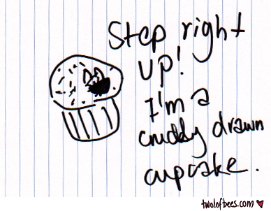 23 Dec 2010 - Crudely Drawn Cupcake