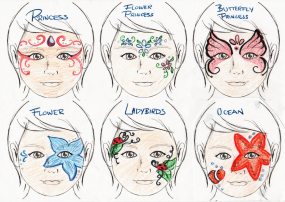 Face-Painting Designs (2 of 3)