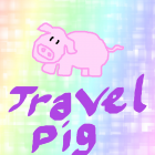 Travel Pig Portrait