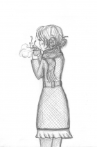 Winter Girl (sketch)